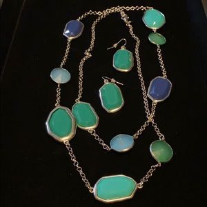 Premier Designs “Gemma” necklace and earrings